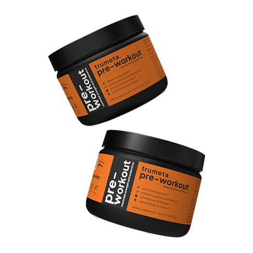 pre-workout jar