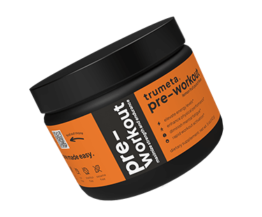 pre-workout jar